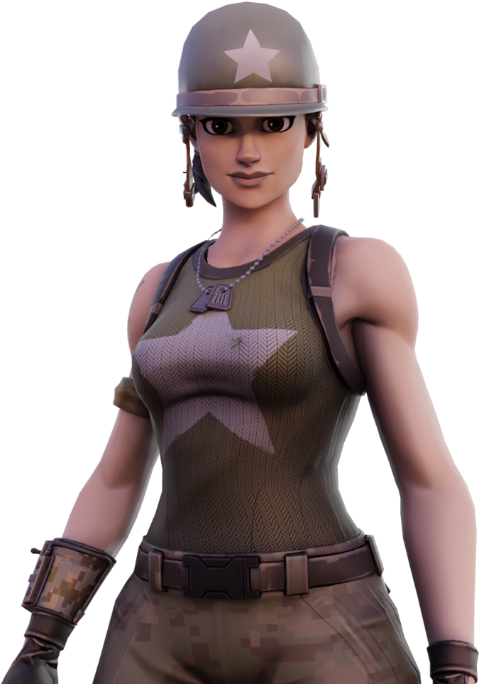 Commando Fortnite Png (1024x1024), Png Download