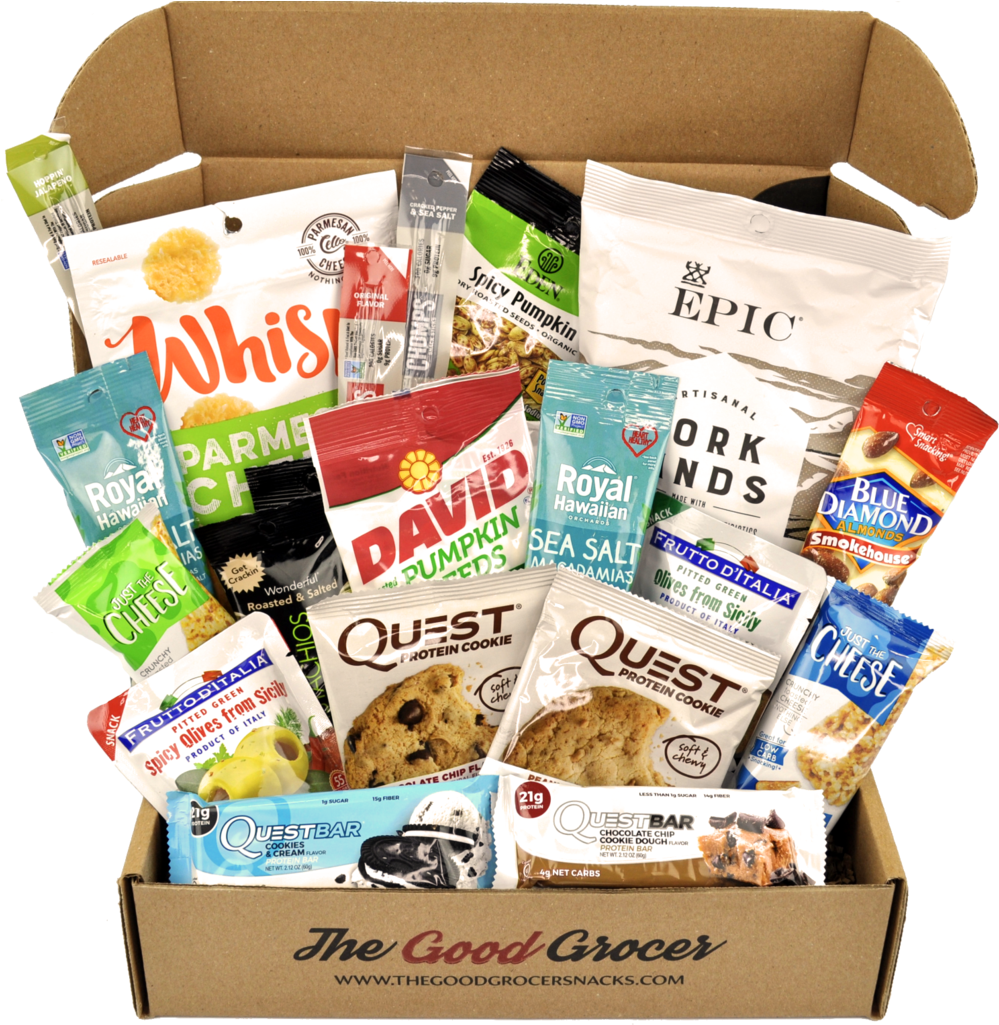 Keto Friendly Snacks Care Package - Keto Diet Gift (1007x1024), Png Download