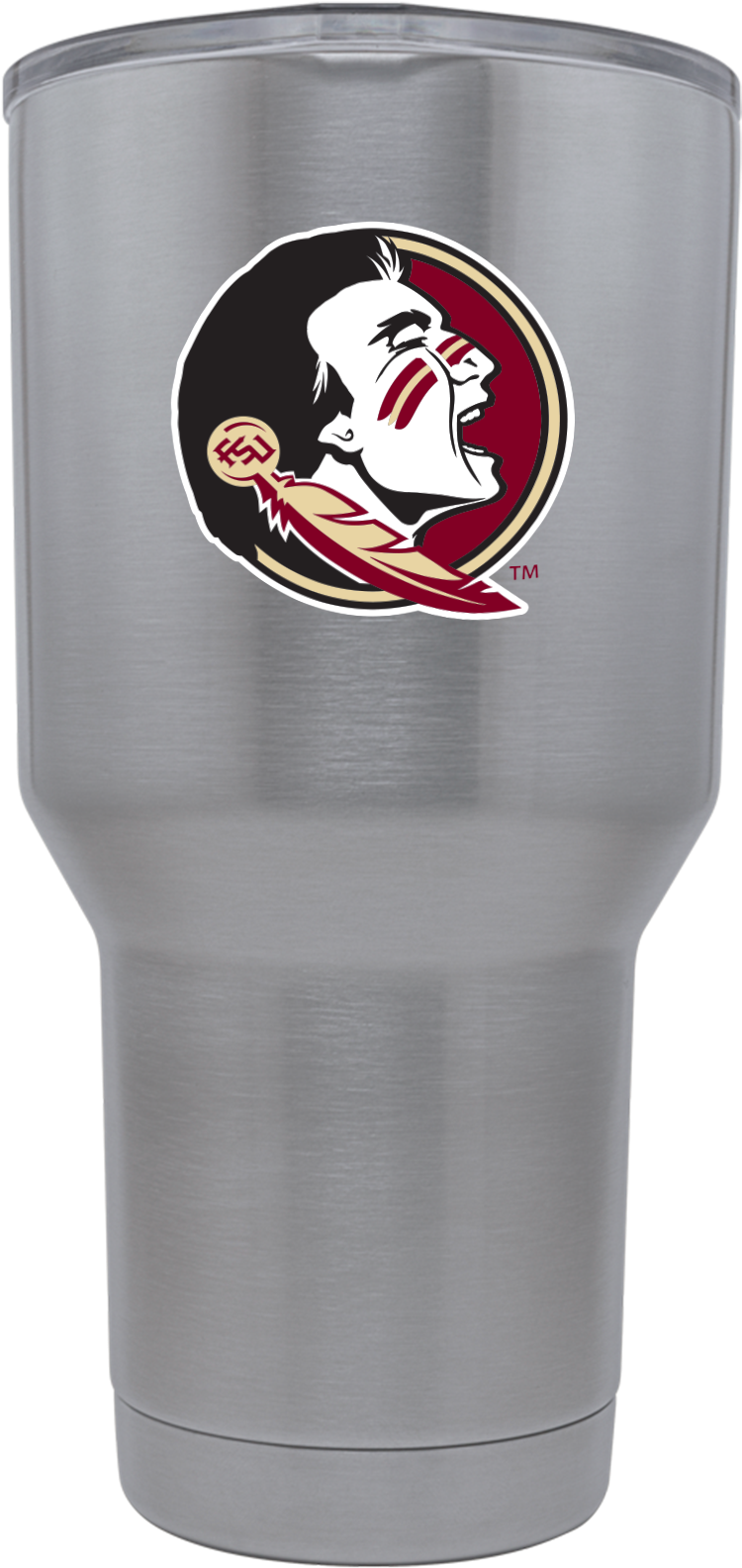 Florida State 30 Oz Stainless Tumbler - Florida State Seminoles Football (1805x1805), Png Download