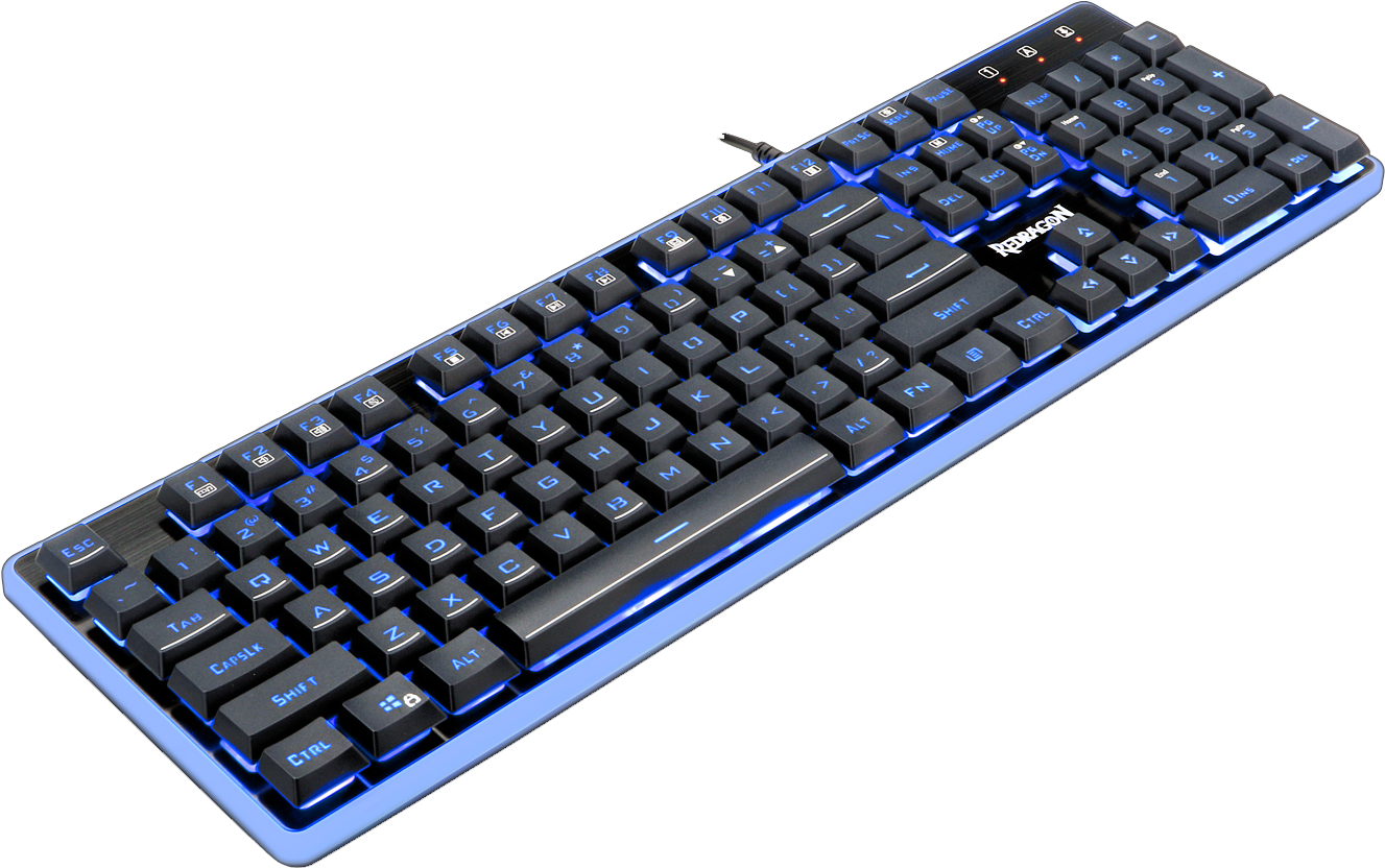 Redragon K509 Gaming Keyboard, Mechanical Feel Illuminated - Redragon Usas K553 Rgb (1500x1500), Png Download
