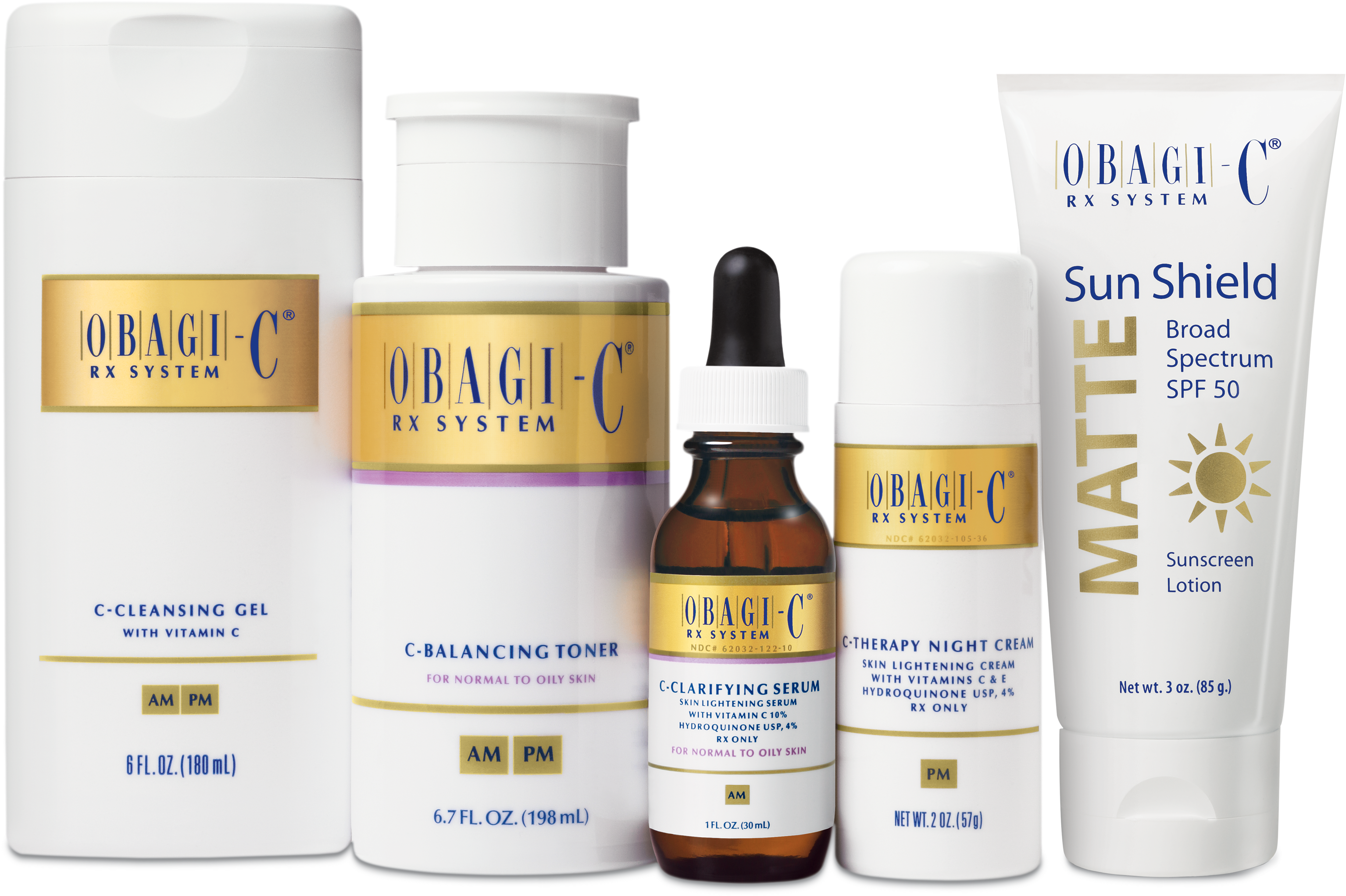 Obagi-c Rx System Can Be Used For - Obagi Rx System Normal To Oily (4120x3900), Png Download
