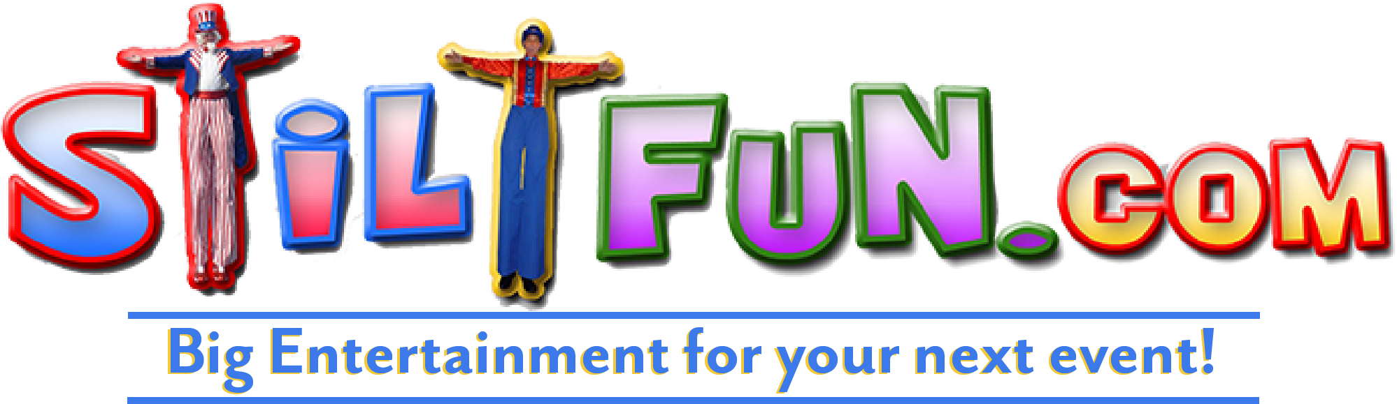 Best Stilt Walking Entertainment In Orlando - Graphic Design (2014x585), Png Download