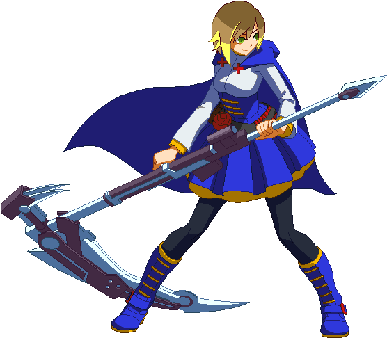 #rwby #bbtag Noel Colors For Rubypic - Rwby Sprite Gif (952x486), Png Download