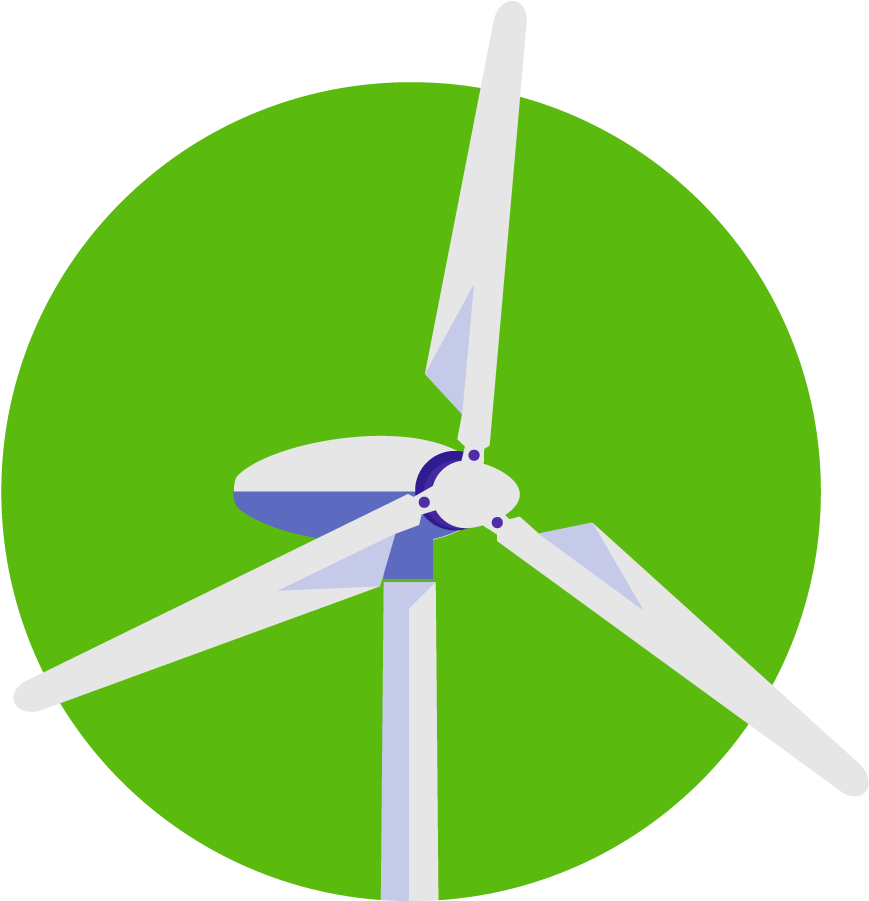 Home - Energogreen Renewables - Black Circle (900x900), Png Download