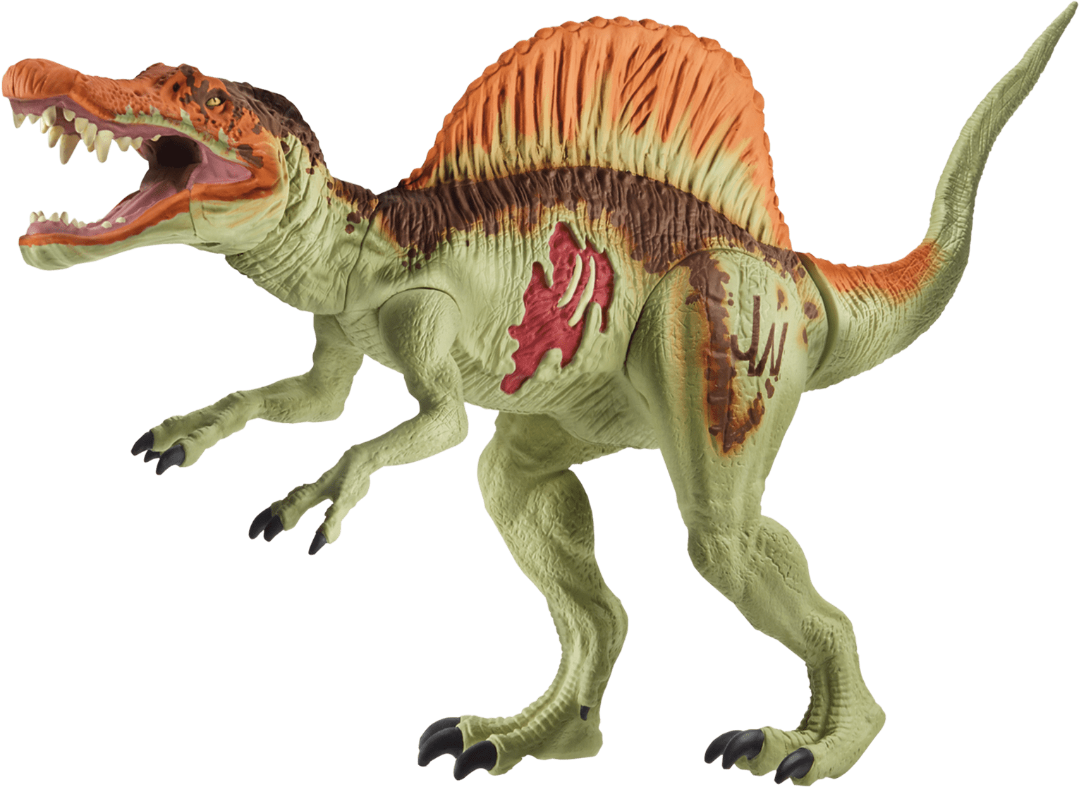 Jurassic World Basic Figure Spinosaurus - Brinquedos Jurassic World Indominus Rex (1857x1334), Png Download
