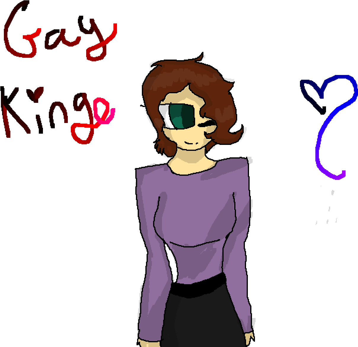 Persona Drawing - Cartoon (1400x1200), Png Download