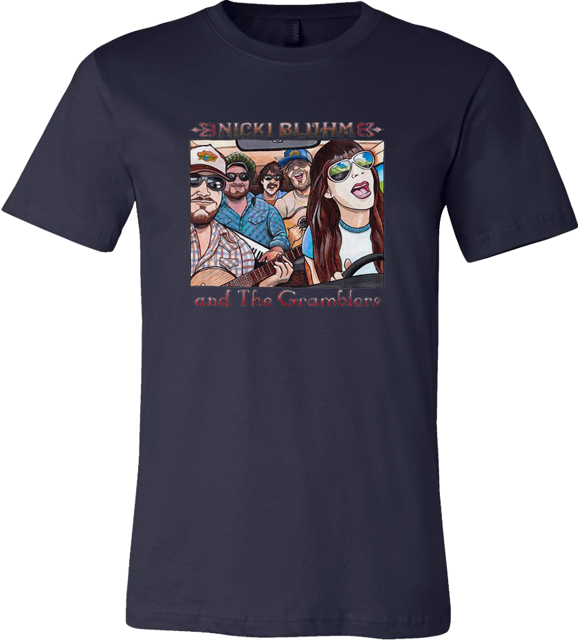 Nicki Bluhm And The Gramblers Van Session T-shirt Fast - Bleach Shirt Ichigo Mask (841x932), Png Download