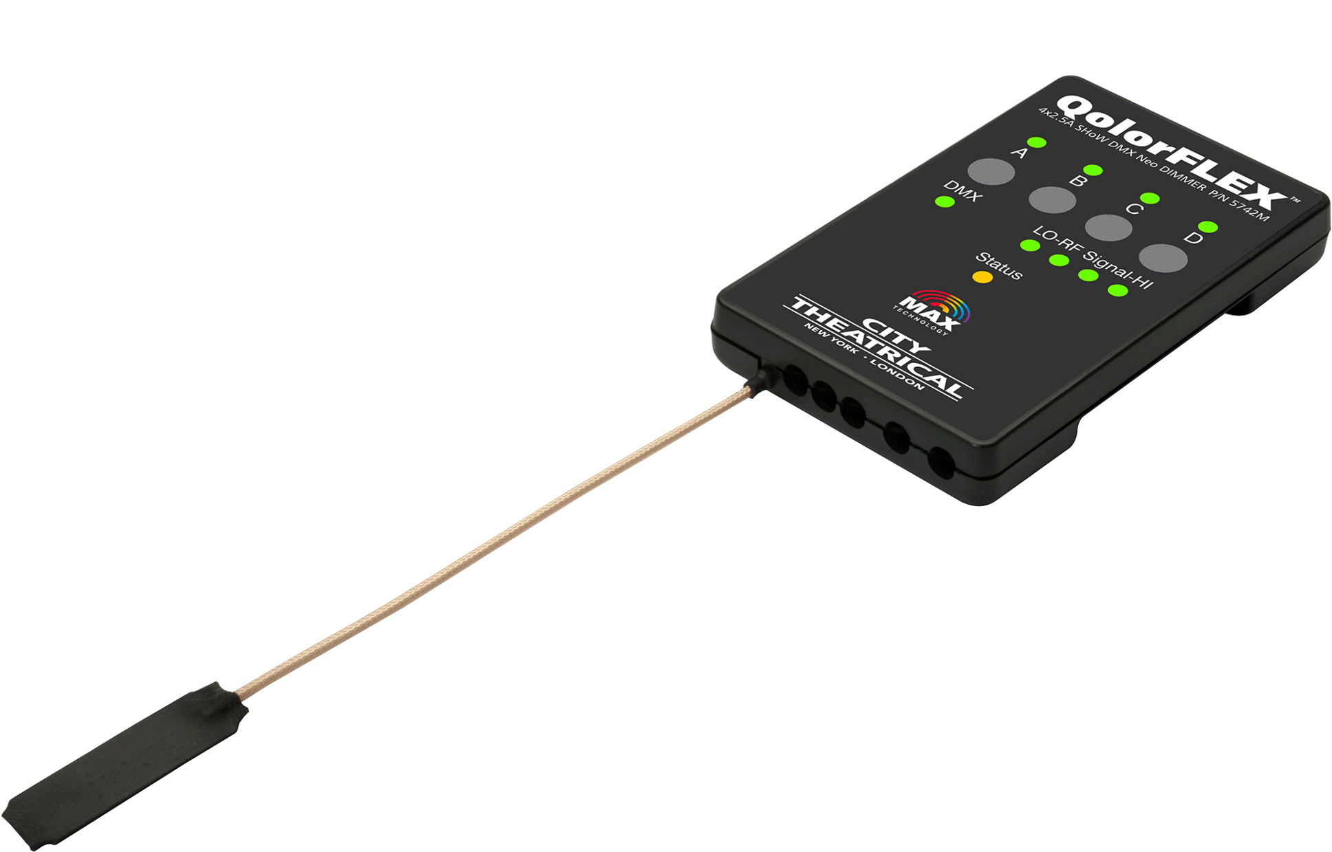 City Theatrical D4 Show Dmx Neo Dimmer With Max Technology - Electronics (2000x2000), Png Download