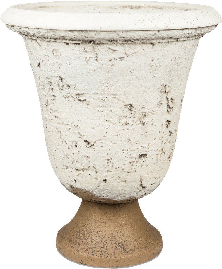 Rimmed Textured Urn - Vase (1000x1000), Png Download