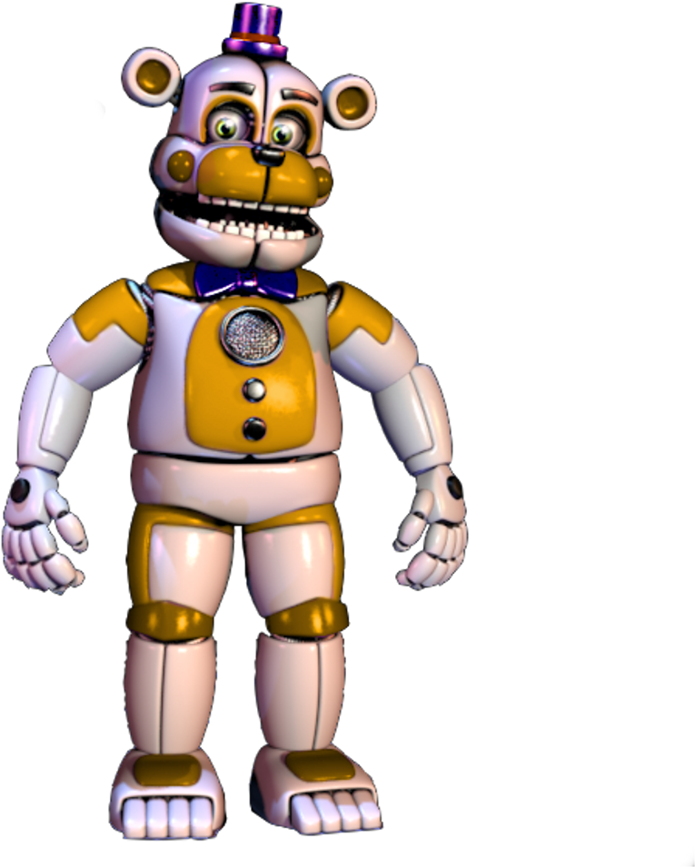 #fredbear #goldenfeddy #yenndo #fnaf #ucn #ultimatecustomnight - Funtime Freddy Sin Bon Bon (1024x1024), Png Download