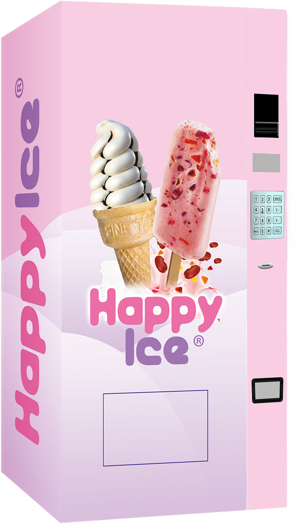 Direct Vending Machine - Ice Cream Bar (742x1346), Png Download