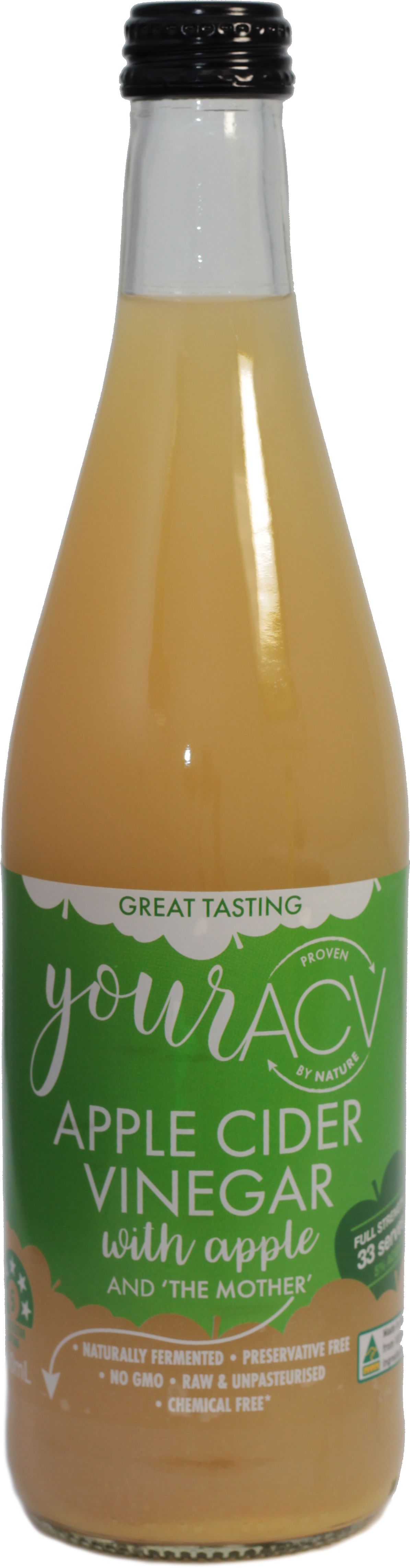 Youracv Apple Cider - Glass Bottle (5000x5000), Png Download