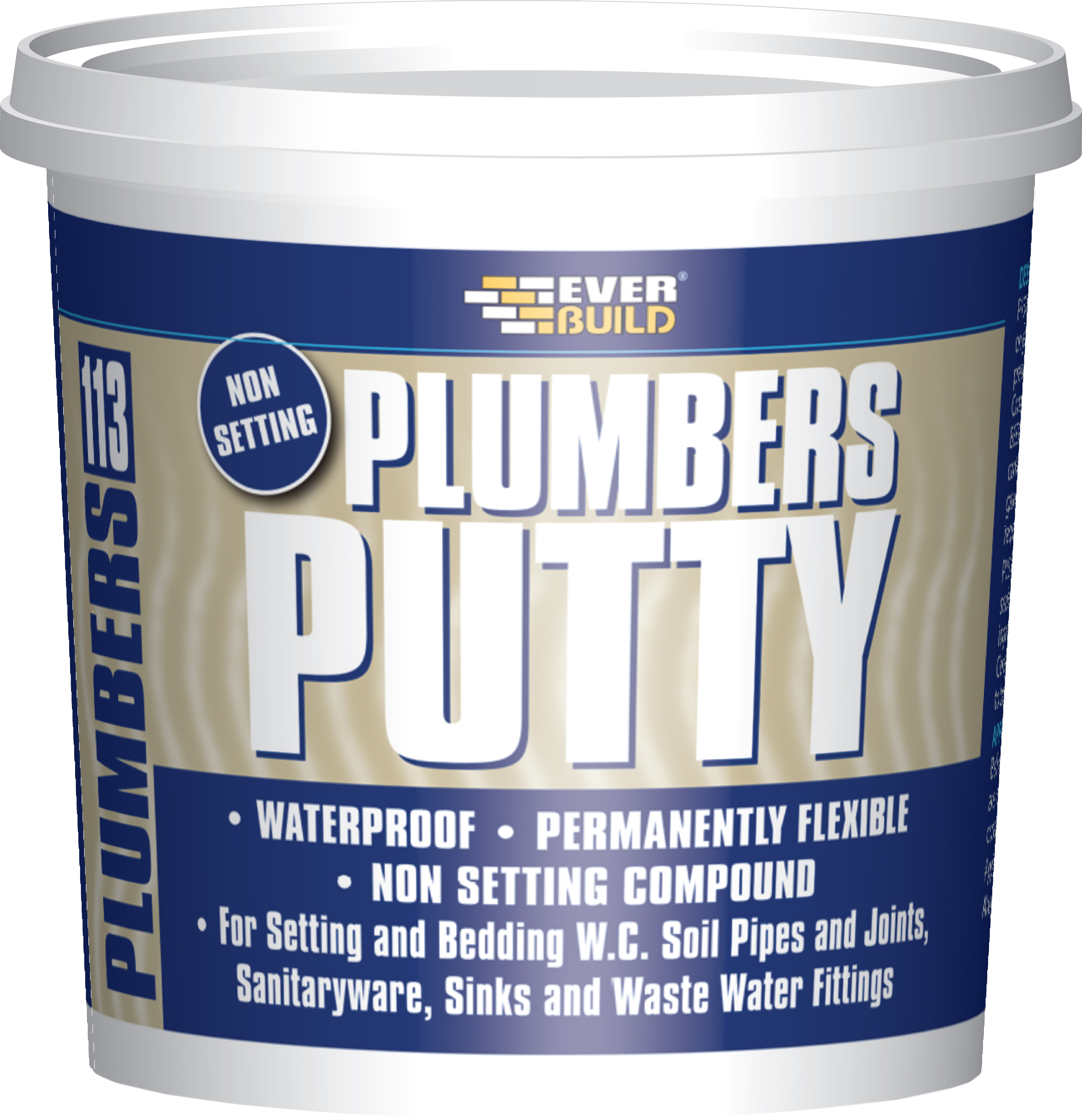 Plumbers Putty Is A Ready Mixed, Waterproof, Non-setting - Food (2362x2446), Png Download