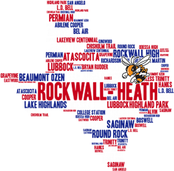 30p At Rockwall Heath Hs - Rockwall High School (707x661), Png Download
