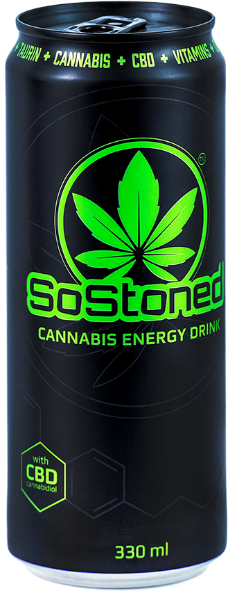 Sostoned Cannabis Energy Drink (1000x1000), Png Download