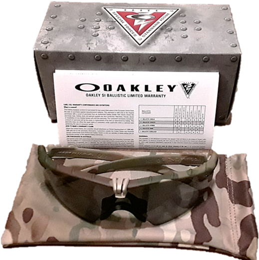 Oakley Ballistic M Frame - Box (594x536), Png Download