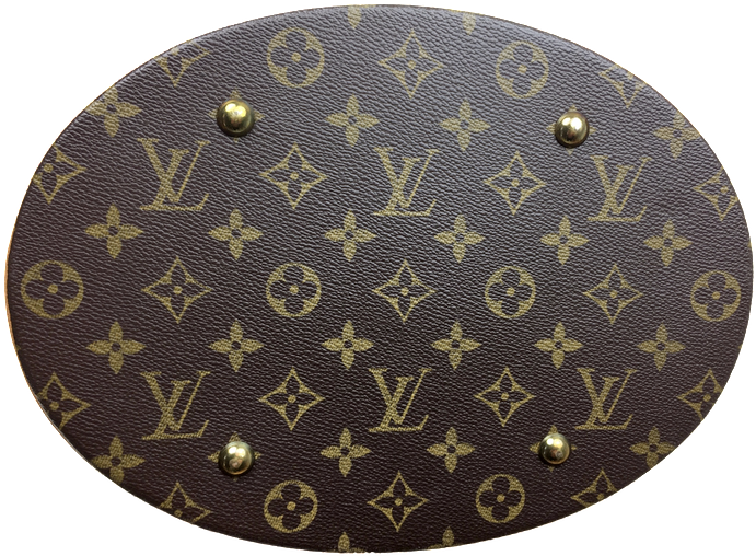 Louis Vuitton Monogram Canvas Bucket Gm - Louis Vuitton Pochette Milla Black Multicolore (750x562), Png Download