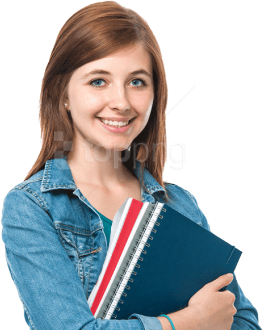 Free Png Download Female Student Png Images Background - Student Images Png (850x703), Png Download