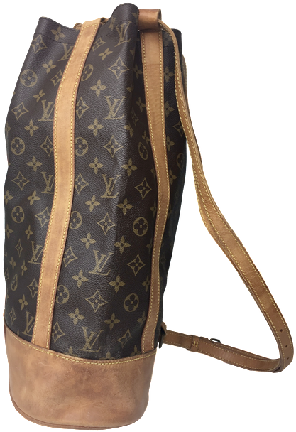 Louis Vuitton Monogram Canvas Randonnée Gm - Messenger Bag (563x750), Png Download