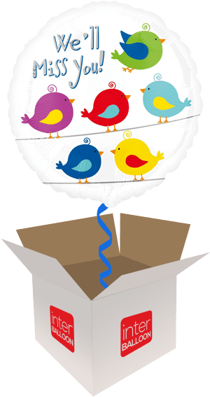 We'll Miss You Birds - Miss You Balloons (568x568), Png Download