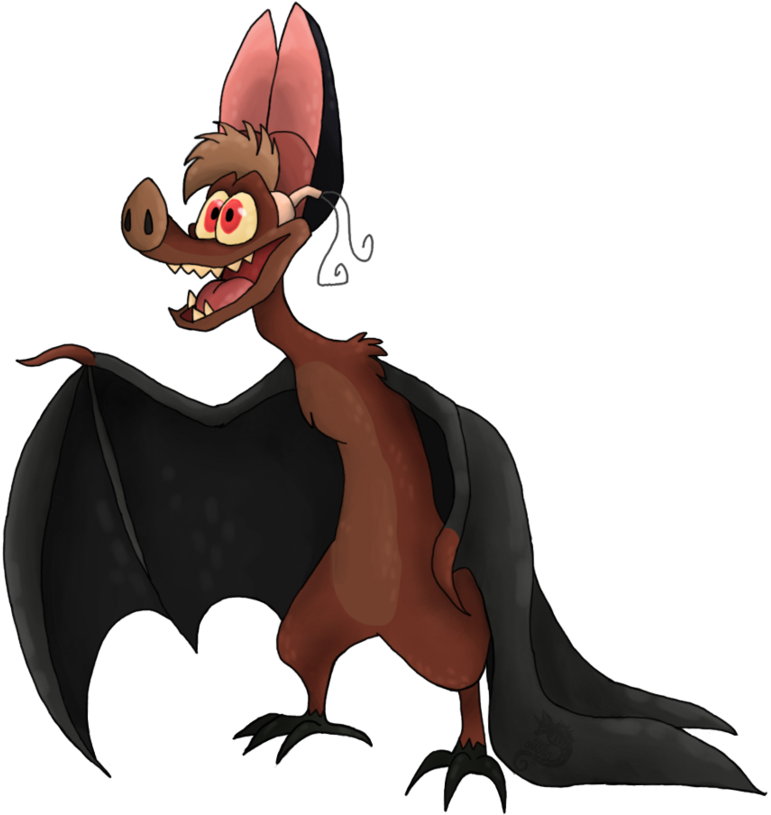 The Spoiler Alert - Ferngully Koda Batty Rap (916x873), Png Download