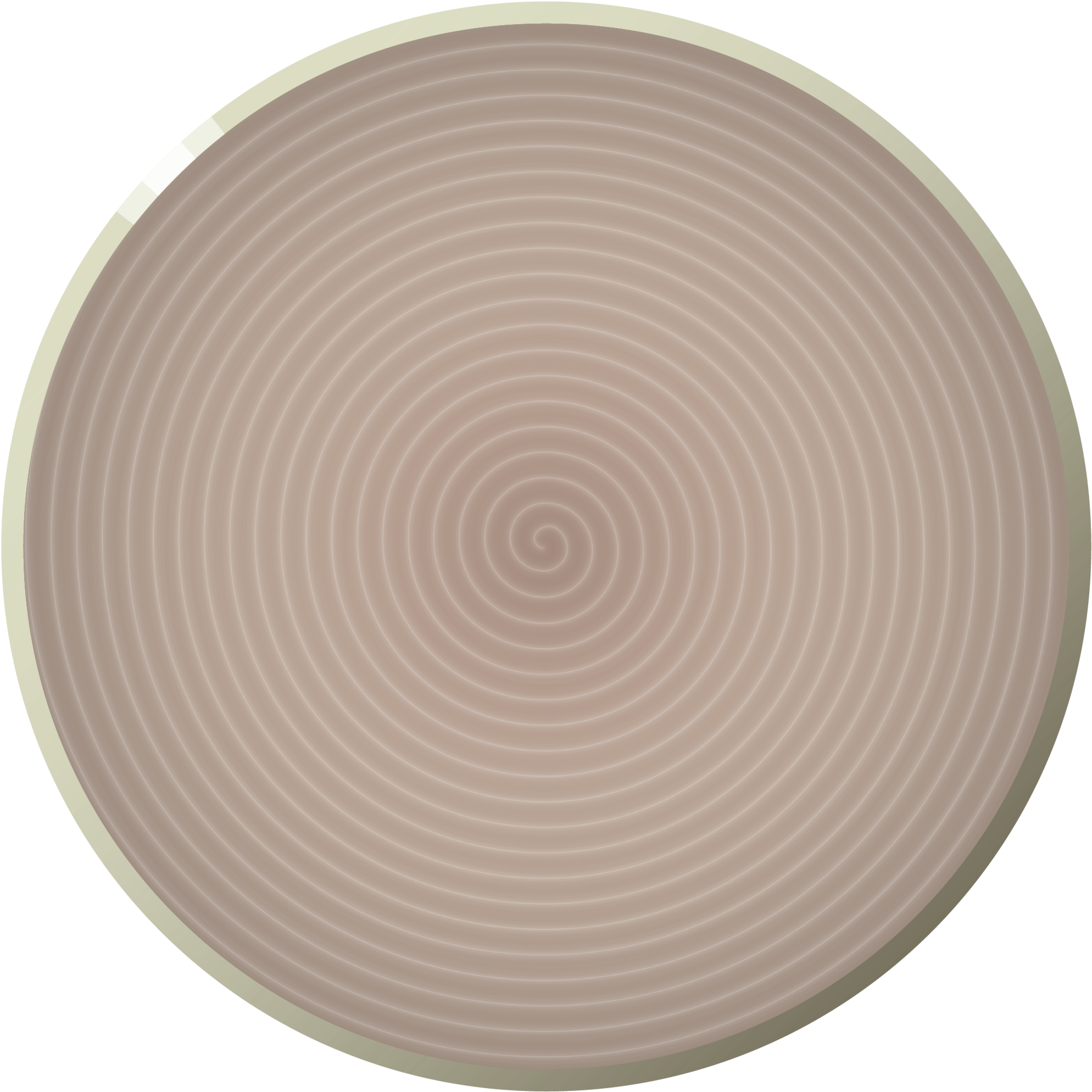 N01 Enso Platter - Circle (2048x2048), Png Download