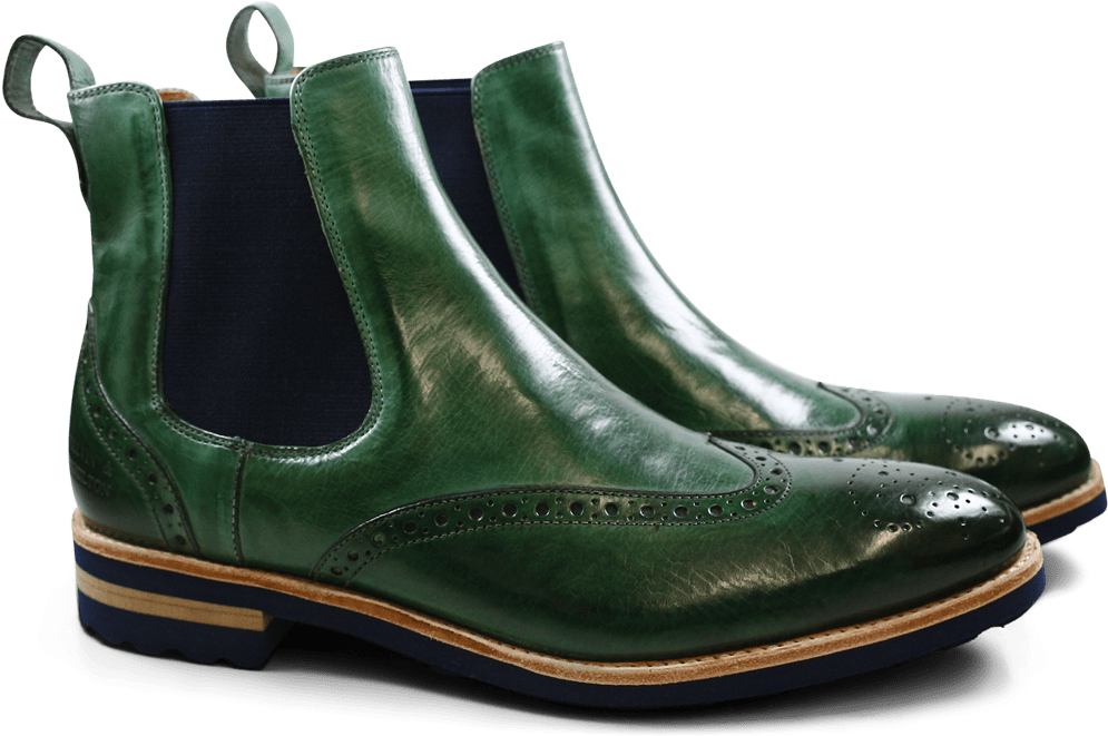 Ankle Boots Tom 13 Dark Forest Elastic Navy - Chelsea Boot (1024x1024), Png Download