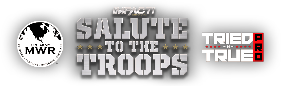Mpact Wrestling Partners With Tnt Pro For 'salute To - United States Army's Family And Mwr Programs (1200x340), Png Download