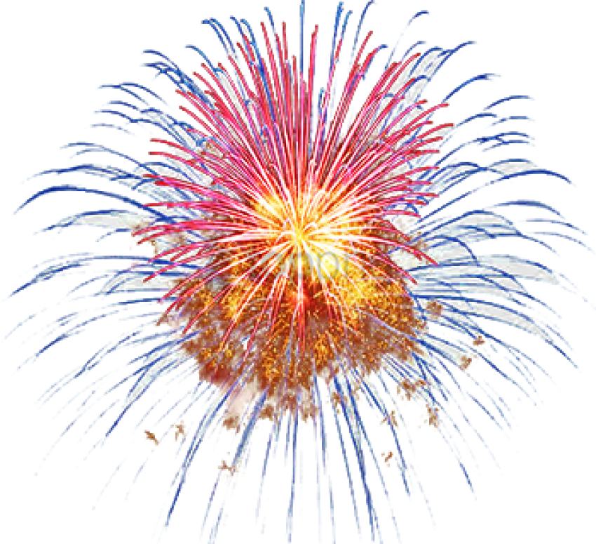 Free Png Ns De Fogos De Artificio Em Png Image With - Fireworks (850x775), Png Download