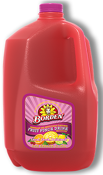 Borden Fruit Punch (363x600), Png Download