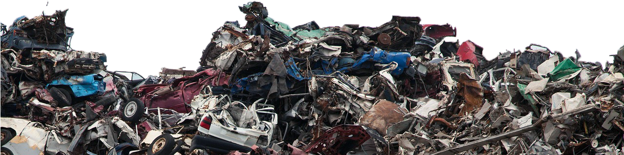 Picture Of Scrap From The North East At Vrs Auto - Scrap Yard (1280x327), Png Download