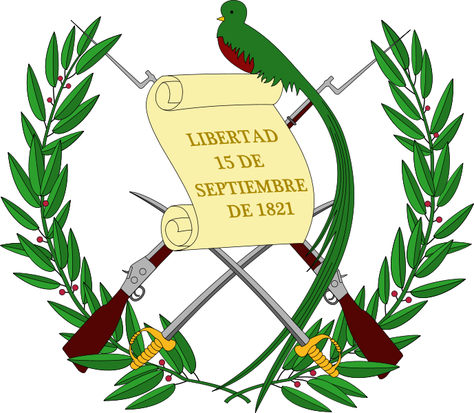 Guatemala Drawing Guatemalan Quetzal - Guatemala Coat Of Arms (689x600), Png Download
