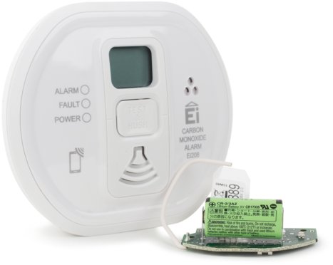 Ei208dwrf Carbon Monoxide Alarm & Ei200mrf Radiolink - Fertility Monitor (600x600), Png Download