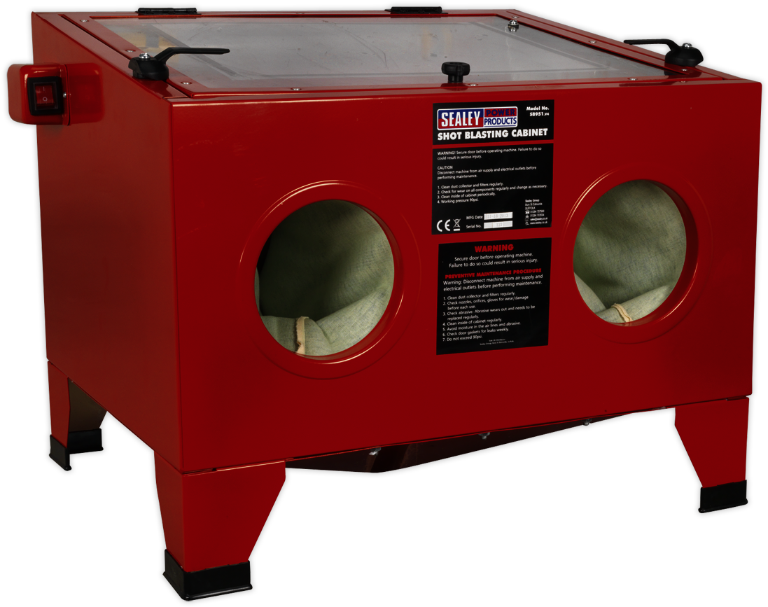 Shot Blast Cabinet With Gun 640 X 490 X 490mm - Subwoofer (1200x1200), Png Download