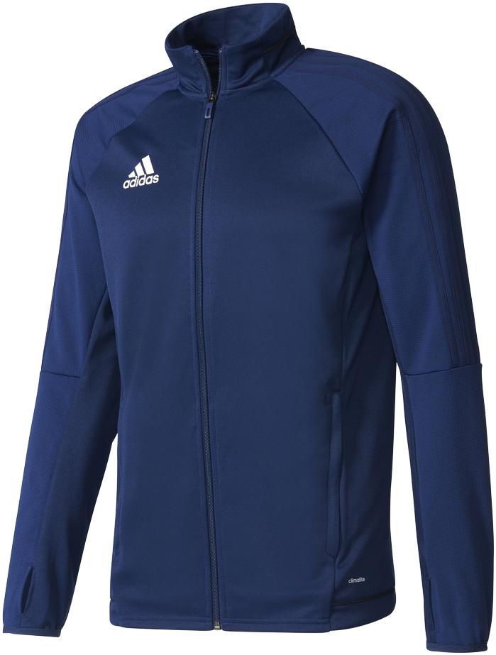 Adidas Tiro 17 Training Jacket Navy - Lyle And Scott Hoodie (1000x1000), Png Download