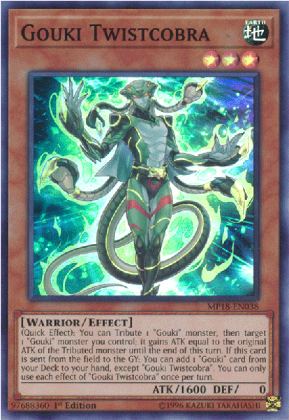 Yugioh Gouki Twist Cobra (600x600), Png Download