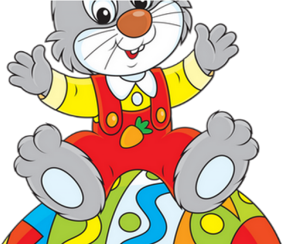 Rabbit Clipart Egg - Conejos De Pascua Dibujos (640x480), Png Download