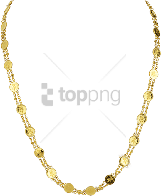 Free Png Ladies Gold Chain Png Png Image With Transparent - Chain (850x709), Png Download