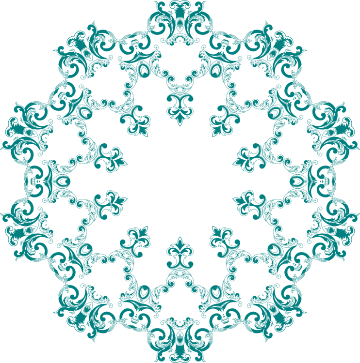 Floral Design Flower Decorative Arts Leaf Ornament - Vintage Floral (742x750), Png Download