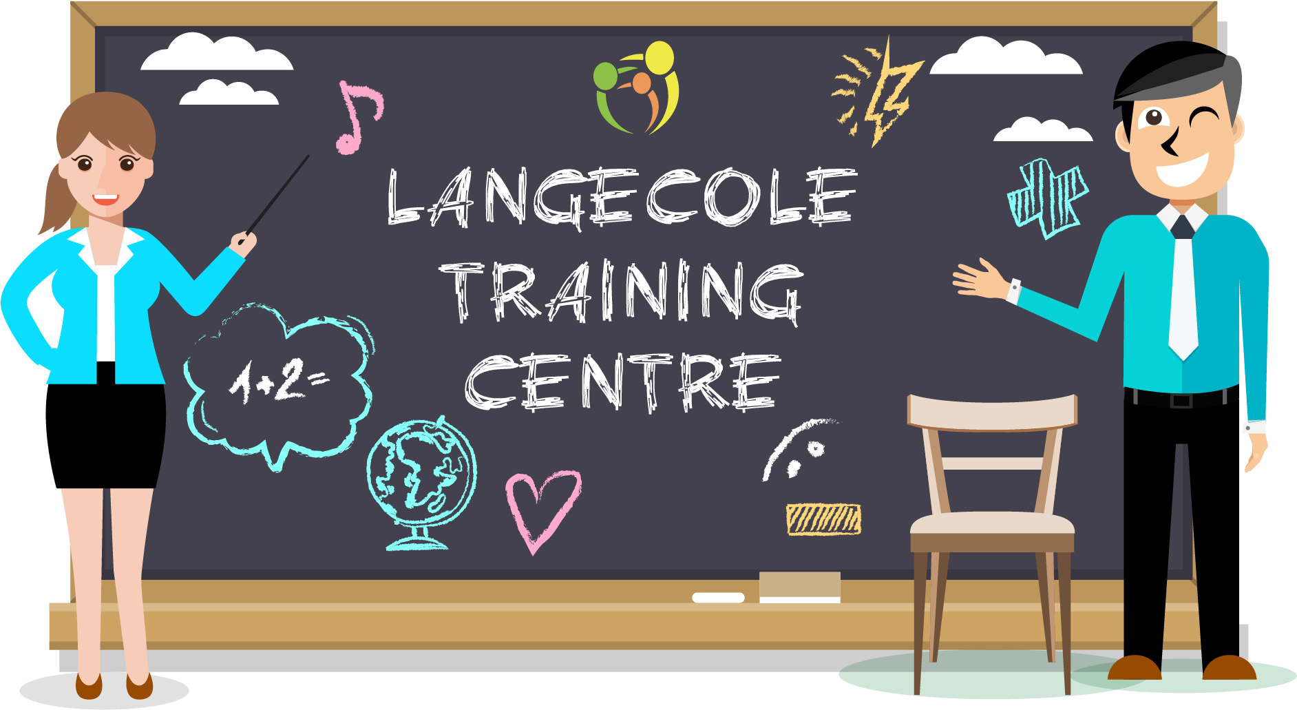 Langecole Training Center - Teacher (1980x1105), Png Download
