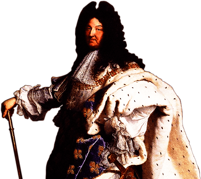 Louis Xiv Roi De France - Louis Xiv Png (684x602), Png Download