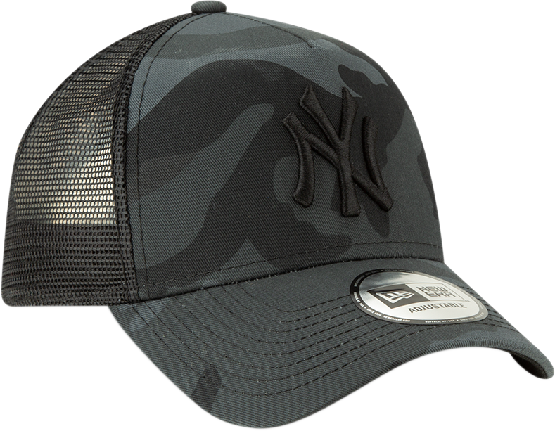 Ny Yankees New Era Camo Essential Trucker Cap - Baseball Cap (789x613), Png Download
