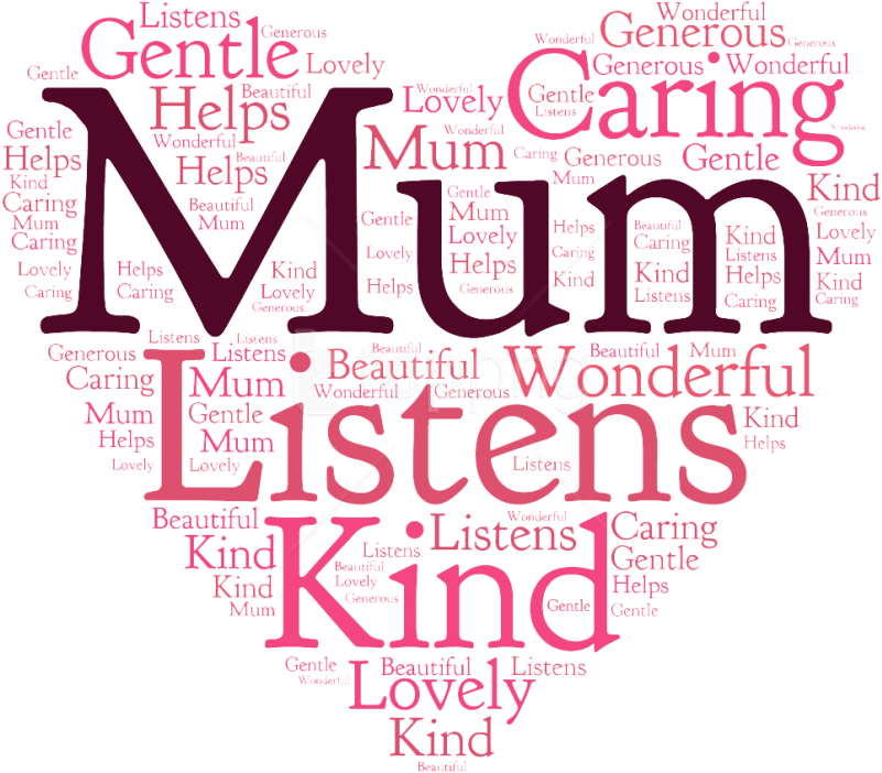 Free Png Download Mothers Day Png Texts Png Images - Cushions For Mum (850x742), Png Download