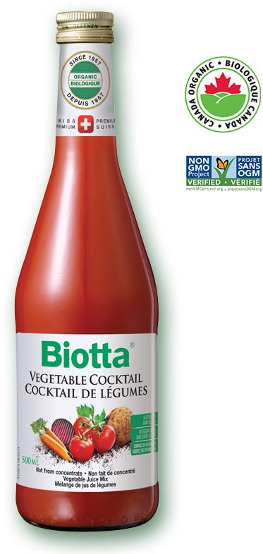 Biotta® Organic Vegetable Juice - Biotta Jus De Legume (800x800), Png Download