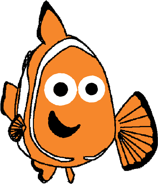 Marlin Finding Nemo (530x653), Png Download