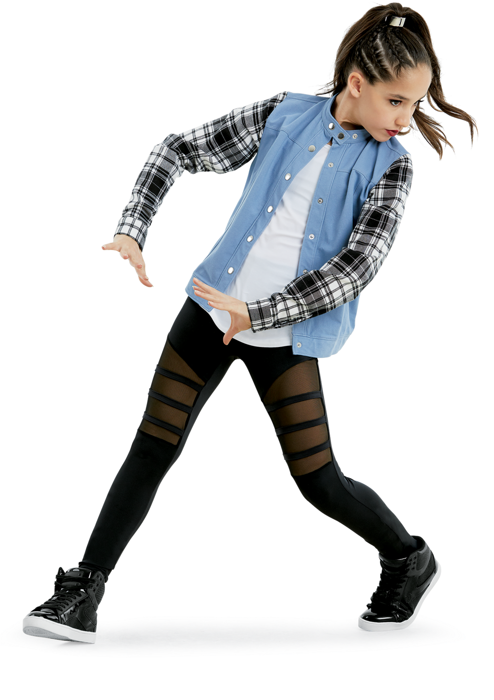 11008 Black-white 019 - Girl (1000x1501), Png Download