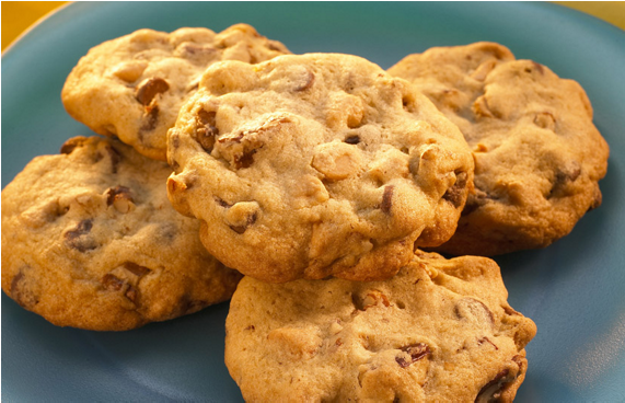 Peanut Butter Chocolate Chip Cookies Transparent Background - Chocolate Chip Cookie (570x570), Png Download