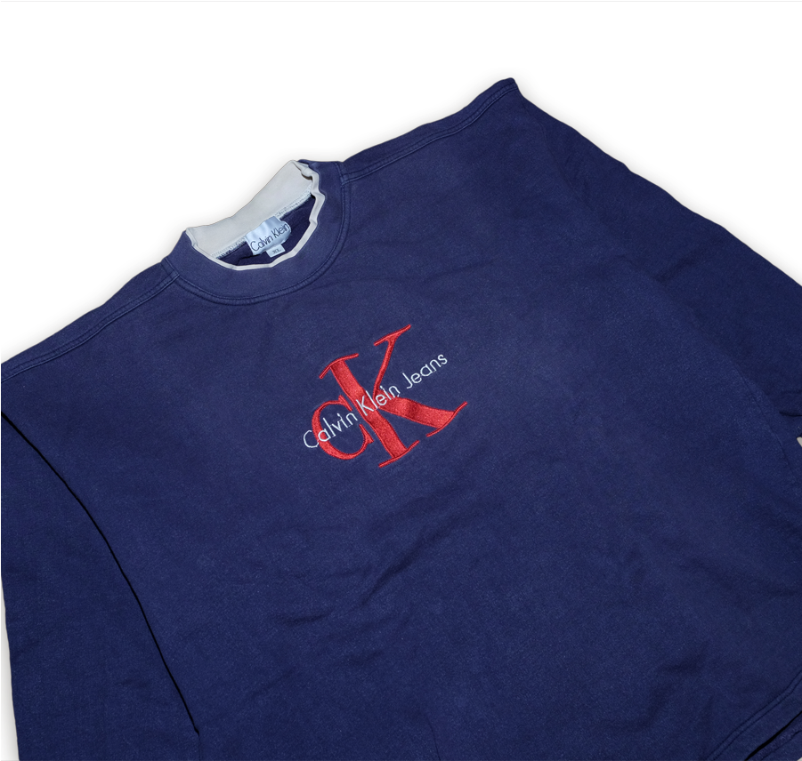 Calvin Klein Bootleg Sweater Medium - Crab (900x900), Png Download