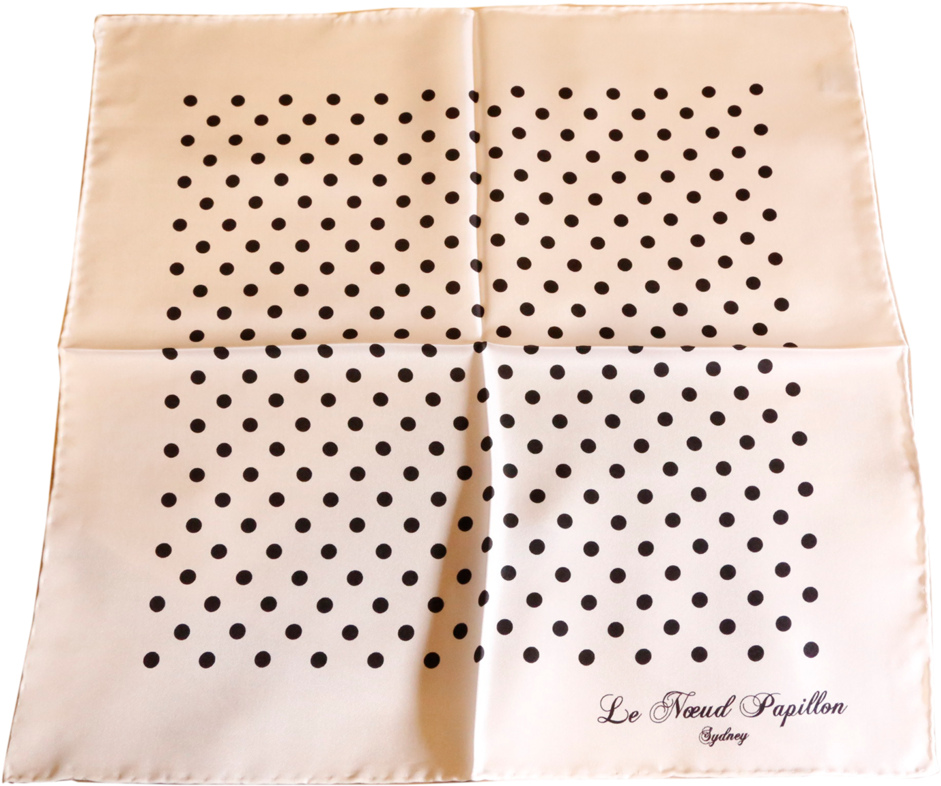 Pochette White With Oversize Polka Dot Le Noeud Papillon - Frock For Kids (1024x1024), Png Download