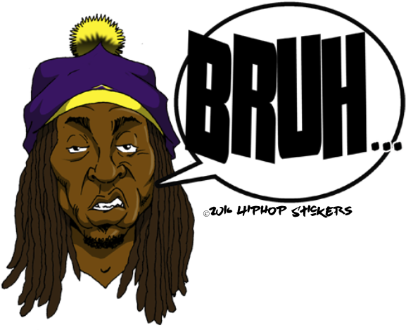 Hiphop Stickers And Memes Messages Sticker-8 - Hiphop Stickers (612x612), Png Download